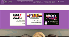Desktop Screenshot of prairiedentalgroup.com